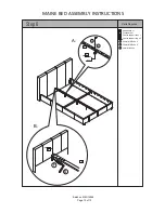 Preview for 10 page of GFW MAINE BED DOUBLE Assembly Instructions Manual