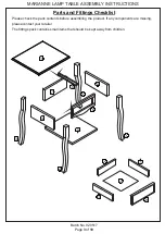 Preview for 3 page of GFW MARIANNE LAMP TABLE Assembly Instructions Manual