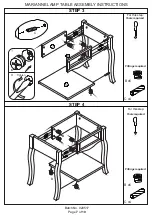 Preview for 7 page of GFW MARIANNE LAMP TABLE Assembly Instructions Manual