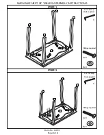 Preview for 5 page of GFW Marianne Nest of Tables Assembly Instructions Manual