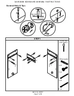 Предварительный просмотр 7 страницы GFW MARIANNE TV UNIT Assembly Instructions Manual