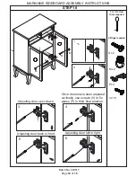 Предварительный просмотр 12 страницы GFW MARIANNE TV UNIT Assembly Instructions Manual