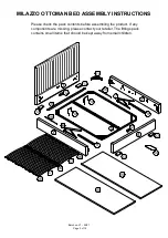 Предварительный просмотр 3 страницы GFW MILAZZO OTTOMAN BED Assembly Instructions Manual