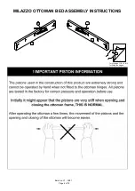 Preview for 6 page of GFW MILAZZO OTTOMAN BED Assembly Instructions Manual