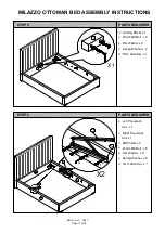 Предварительный просмотр 11 страницы GFW MILAZZO OTTOMAN BED Assembly Instructions Manual