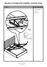 Предварительный просмотр 13 страницы GFW MILAZZO OTTOMAN BED Assembly Instructions Manual