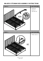 Предварительный просмотр 16 страницы GFW MILAZZO OTTOMAN BED Assembly Instructions Manual