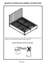 Preview for 18 page of GFW MILAZZO OTTOMAN BED Assembly Instructions Manual