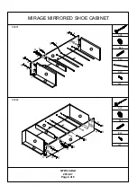 Preview for 4 page of GFW MIRAGE MIRRORED SHOE CABINET Assembly Manual