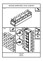 Preview for 17 page of GFW MIRAGE MIRRORED SHOE CABINET Assembly Manual