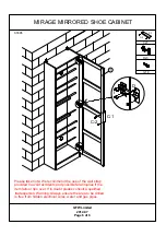 Preview for 18 page of GFW MIRAGE MIRRORED SHOE CABINET Assembly Manual