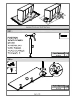 Предварительный просмотр 5 страницы GFW MIRROR SHOE CABINET Assembly Instructions Manual