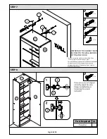 Предварительный просмотр 8 страницы GFW MIRROR SHOE CABINET Assembly Instructions Manual