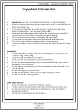 Preview for 2 page of GFW MODC05BMW Assembly Instruction Manual