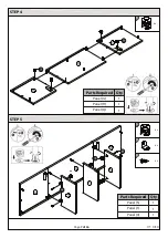 Предварительный просмотр 7 страницы GFW MODENA SIDEBOARD CONSOLE Assembly Instructions Manual