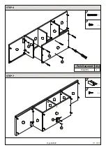 Предварительный просмотр 8 страницы GFW MODENA SIDEBOARD CONSOLE Assembly Instructions Manual