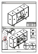 Предварительный просмотр 11 страницы GFW MODENA SIDEBOARD CONSOLE Assembly Instructions Manual