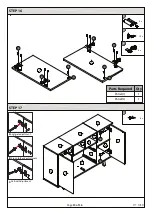 Предварительный просмотр 13 страницы GFW MODENA SIDEBOARD CONSOLE Assembly Instructions Manual