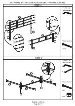 Preview for 5 page of GFW MORGAN 3FT BEDSTEAD Assembly Instructions Manual