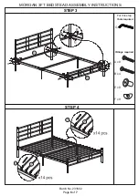 Preview for 6 page of GFW MORGAN 3FT BEDSTEAD Assembly Instructions Manual