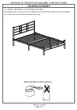 Preview for 7 page of GFW MORGAN 3FT BEDSTEAD Assembly Instructions Manual