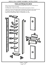 Предварительный просмотр 3 страницы GFW MORITZ TALL Assembly Instructions Manual