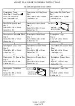 Предварительный просмотр 4 страницы GFW MORITZ TALL Assembly Instructions Manual