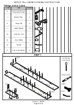 Предварительный просмотр 6 страницы GFW MORITZ TALL Assembly Instructions Manual