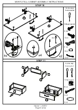 Предварительный просмотр 11 страницы GFW MORITZ TALL Assembly Instructions Manual