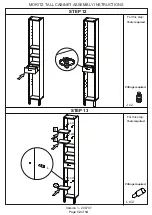 Предварительный просмотр 12 страницы GFW MORITZ TALL Assembly Instructions Manual