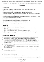 Preview for 2 page of GFW MORITZ TWO MIRROR DOOR WALL MOUNTED CUPBOARD Assembly Instructions Manual