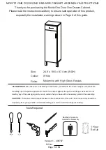 GFW MORITZ Assembly Instructions Manual preview