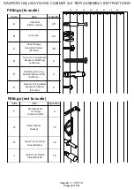 Preview for 4 page of GFW NARROW HALLWAY SHOE CABINET Assembly Instructions Manual