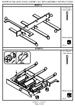 Preview for 7 page of GFW NARROW HALLWAY SHOE CABINET Assembly Instructions Manual