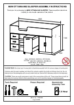 GFW NEW OTTAWA MID SLEEPER Assembly Instructions Manual preview