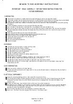 Preview for 2 page of GFW NEWARK TV BED Assembly Instructions Manual