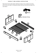 Preview for 3 page of GFW NEWARK TV BED Assembly Instructions Manual