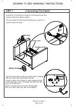 Preview for 13 page of GFW NEWARK TV BED Assembly Instructions Manual