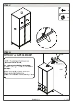 Preview for 14 page of GFW NORDICA 2 DOOR 4 DRAWER WARDROBE Assembly Instructions Manual