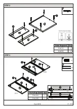 Preview for 6 page of GFW NORDICA 2 DRAWER BEDSIDE Assembly Instructions Manual