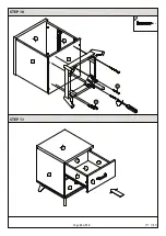 Preview for 11 page of GFW NORDICA 2 DRAWER BEDSIDE Assembly Instructions Manual