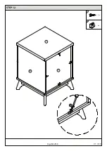 Preview for 12 page of GFW NORDICA 2 DRAWER BEDSIDE Assembly Instructions Manual