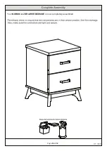 Preview for 13 page of GFW NORDICA 2 DRAWER BEDSIDE Assembly Instructions Manual