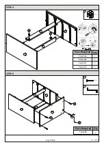 Preview for 7 page of GFW NORDICA 4 DRAWER CHEST Assembly Instructions Manual