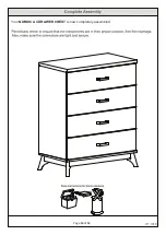 Preview for 14 page of GFW NORDICA 4 DRAWER CHEST Assembly Instructions Manual