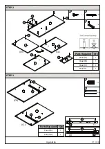 Preview for 6 page of GFW NORDICA STUDY DESK Assembly Instructions Manual