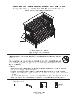 GFW NOVARO Assembly Instructions Manual preview