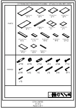 Предварительный просмотр 3 страницы GFW OTTAWA 3+3 DRAWER CHEST OTT33CBOW Assembly Instruction Manual