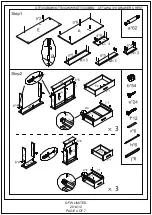 Предварительный просмотр 4 страницы GFW OTTAWA 3+3 DRAWER CHEST OTT33CBOW Assembly Instruction Manual