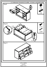 Предварительный просмотр 7 страницы GFW OTTAWA 3+3 DRAWER CHEST OTT33CBOW Assembly Instruction Manual